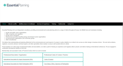 Desktop Screenshot of essentialplanning.eu