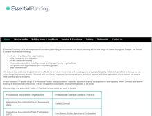 Tablet Screenshot of essentialplanning.eu
